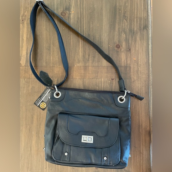 Roma Leathers Concealment Purse New With Tags - Picture 1 of 5